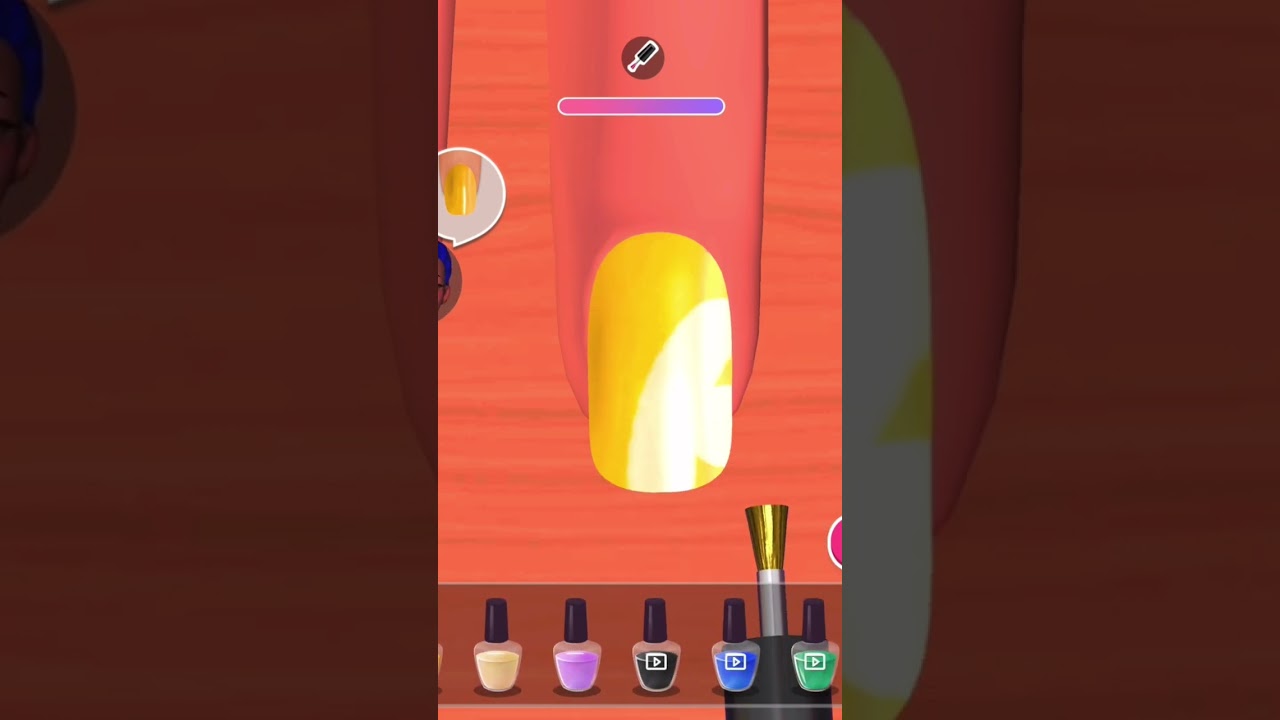 Nail salon 3D level 2 satisfying game 