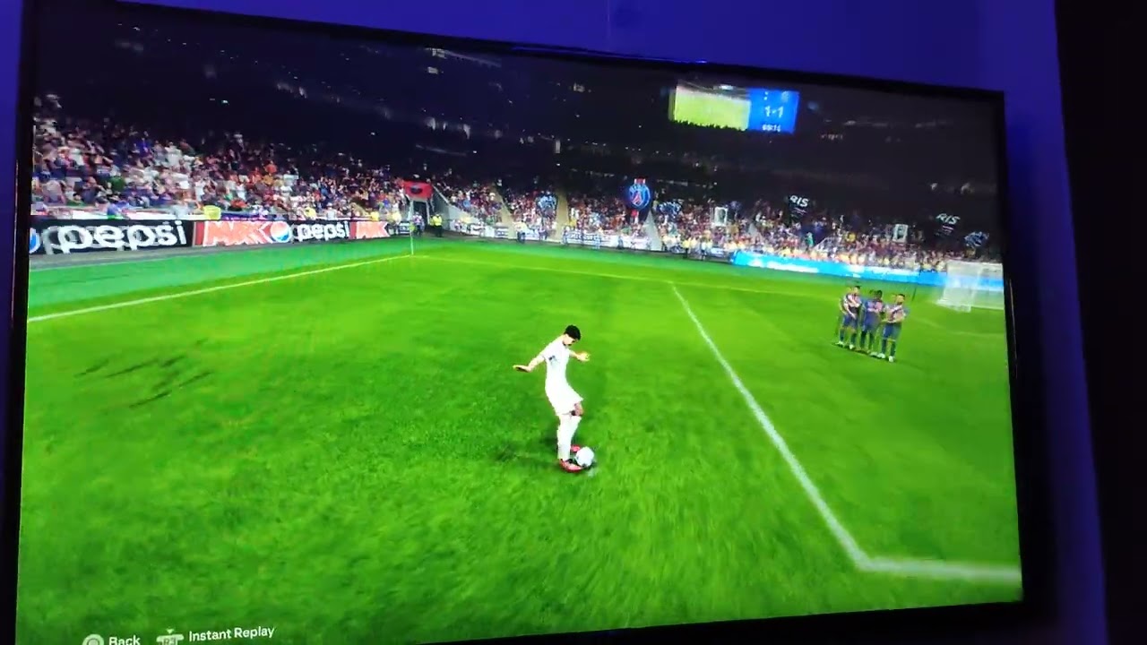 Playing fc 24 on ps5 with friend ✌️✌️✌️