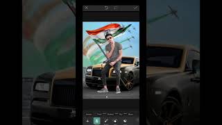 Happy Republic Day Photo Editing In Picsart 2022 || Happy Republic Day Photo Editing#shorts screenshot 3