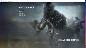 Xenia | Call of Duty: Black Ops | Menus | Vulkan | Windows 10 | R9 390, i5-4690k