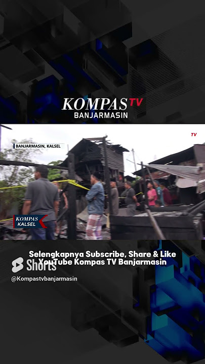 Kebakaran di Banjarmasin, Seorang Lansia Meninggal