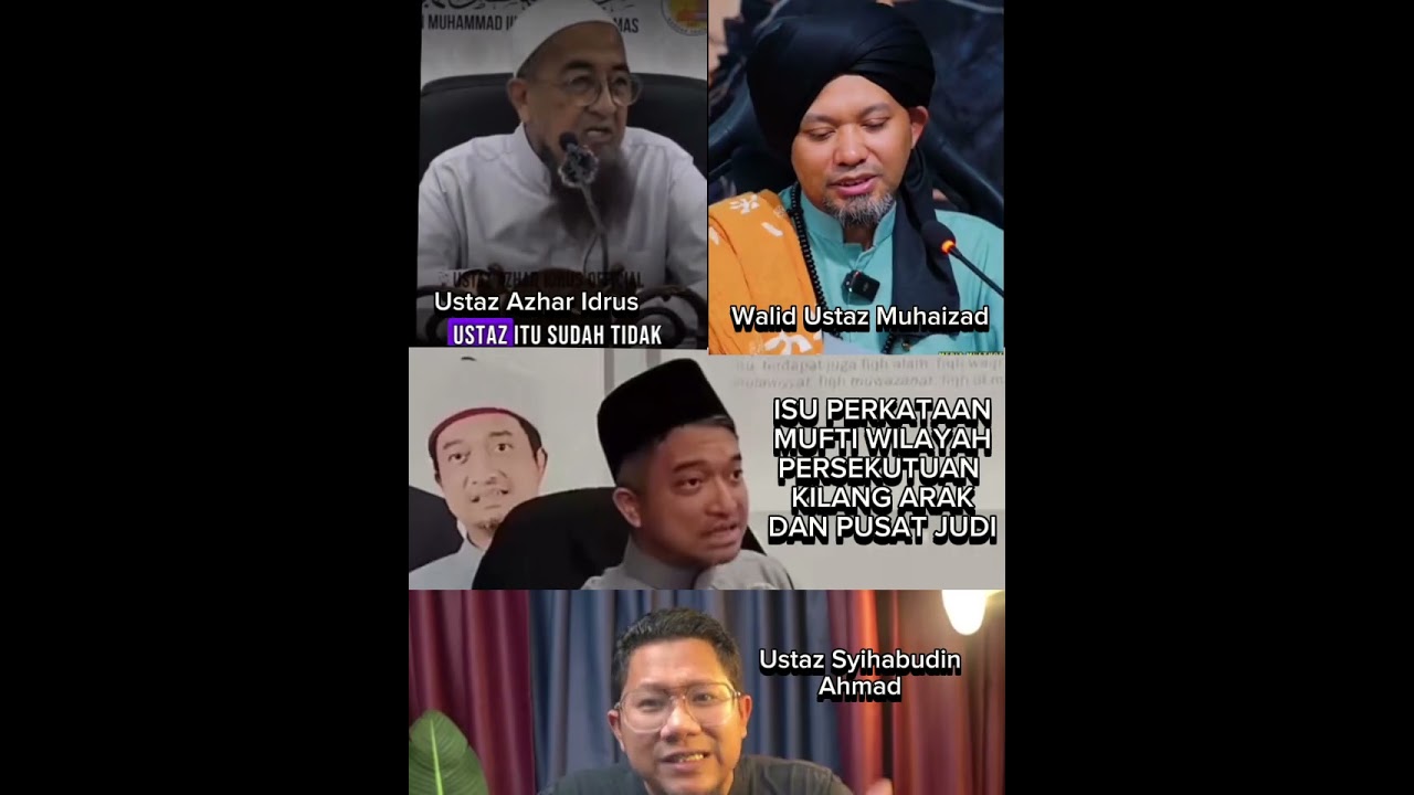 Pendapat Ulama tentang Isu Mufti Wilayah Persekutuan soal Tutup Kedai Arak dan Pusat Judi