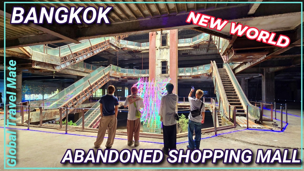 Заброшенный универмаг New World в Бангкоке, где снимался фильм «Чужой: Земля» 🇹🇭 Таиланд