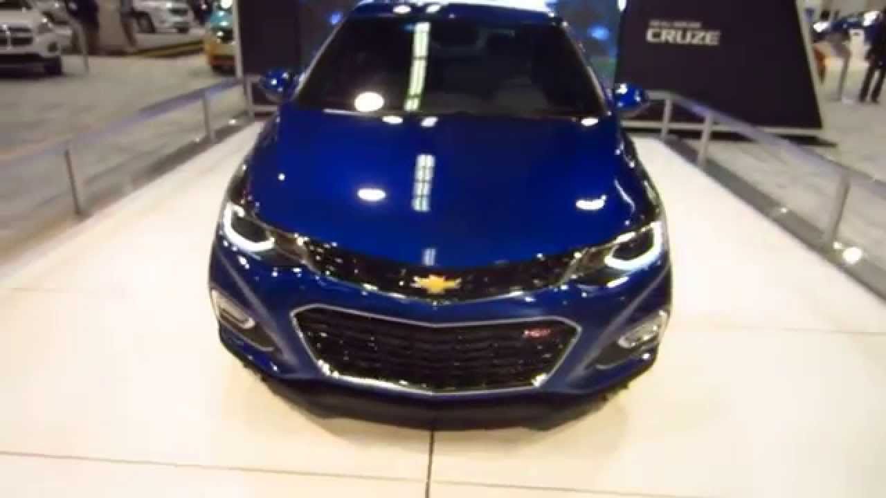 New 2016 GM Chevrolet Cruze Sedan - OC Auto Show, Anaheim, Orange County, California 10/16/15