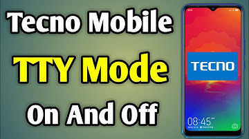 Tecno On Tty Mode | Disable Tty Mode Android | How To Disable Tty Mode In Tecno