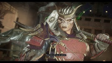 Mortal Kombat 11 -  Noob Saibot ( Bi-Han ) VS All DLC Kharacters ( All Intro Dialogues )