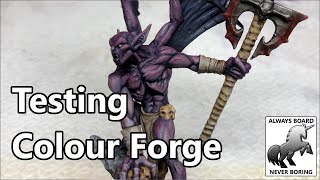 Testing Colour Forge Primer, Varnish and More (Also Fixing Frosting on Varnished Miniatures)