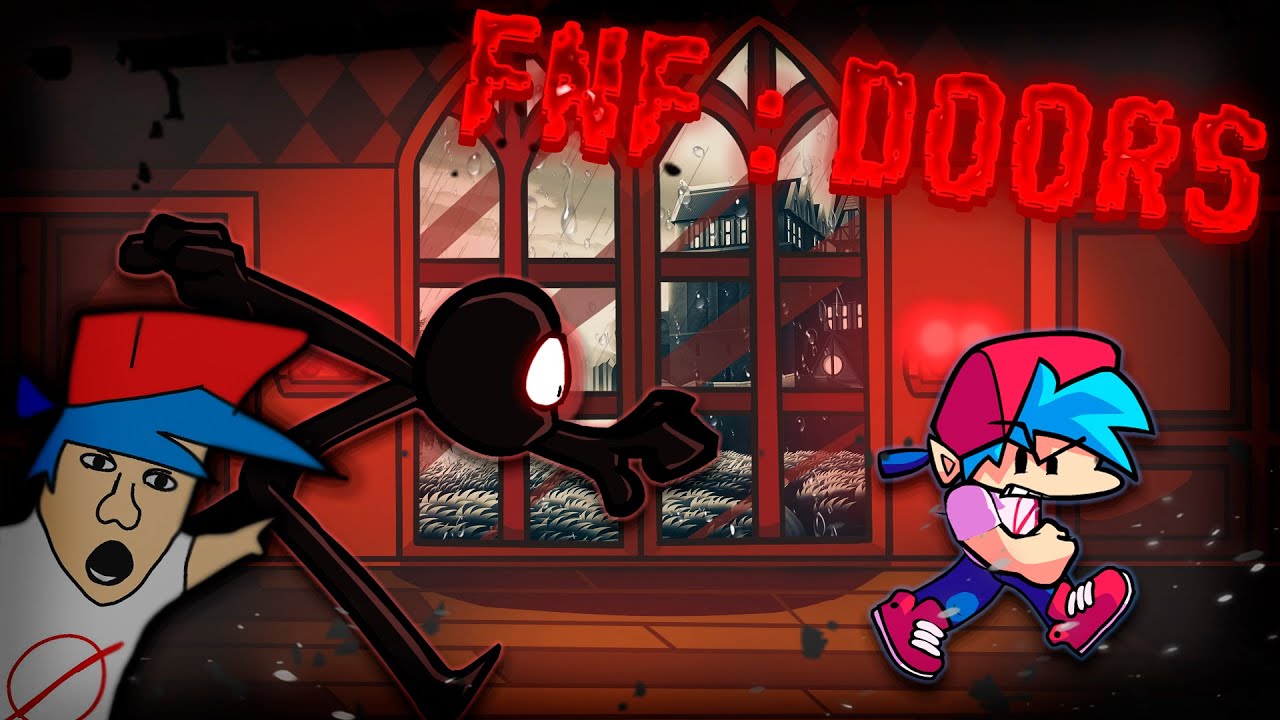 🎶DOORS ПРОХОЖДЕНИЕ ОТ БОЙФРЕНДА В МОДЕ 🎶 FNF Doors Friday Night