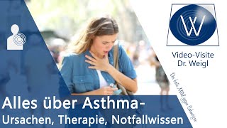 Asthma bronchiale - Ursachen, Symptome, Therapie & Notfallwissen: Was tun bei Asthma Anfall?
