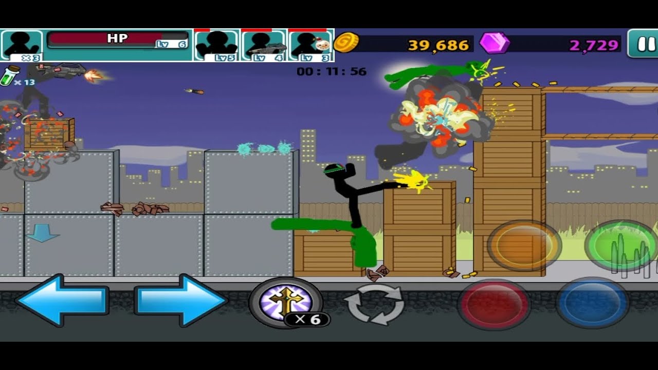 Anger Of Stick 5 Zombie All Levels 14 Gameplay Walkthrough Android