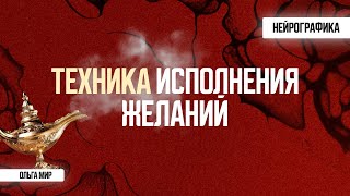 ТЕХНИКА ИСПОЛНЕНИЯ ЖЕЛАНИЙ. Нейрографика