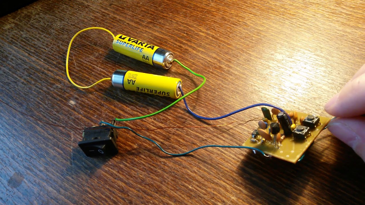 FM prijimac / receiver TDA7088T - YouTube