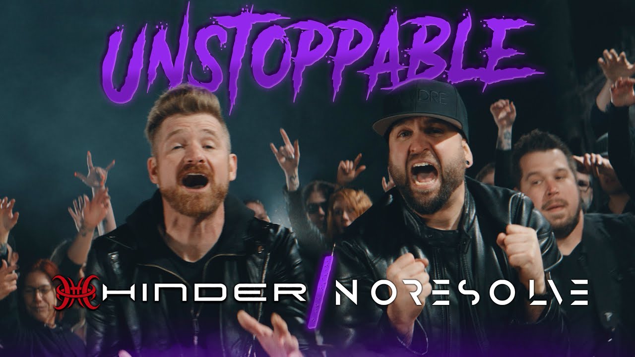 UNSTOPPABLE (@sia ROCK Cover by NO RESOLVE & @HinderBackstage) (Official Music Video)