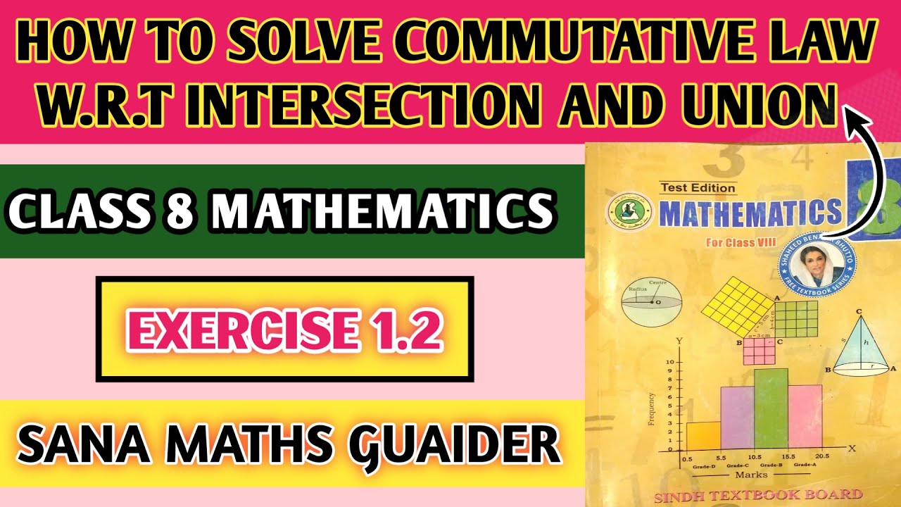 Set Unit 1 Exercise 1.2 Class 8 Maths Sindh Textbook Board