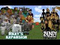 REXY's EXPANSION vs BENDY and the INK MACHINES! | Minecraft Battle