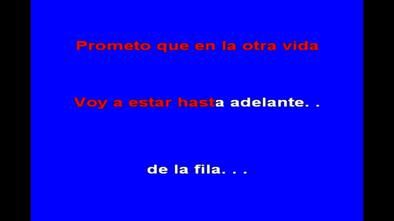 En Esta Vida No Se Pudo Letra en esta vida no se pudo karaoke (el mimoso) - YouTube