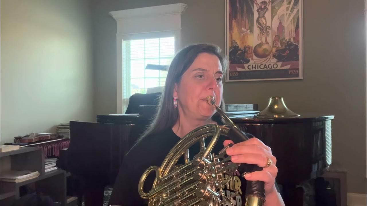 Aflat Major Scale French horn WHOLE NOTES 2 OCTAVES (Concert Dflat) YouTube