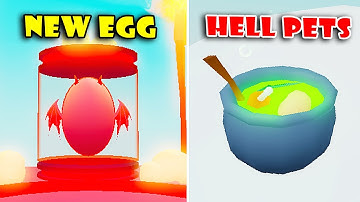 New HELL Island + Egg + SECRET Pets & Super Rebirth Upgrade Update in Tapping Simulator! [Roblox]