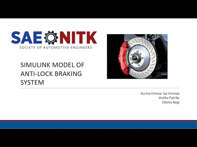 Model an Anti-Lock Braking System - MATLAB & Simulink