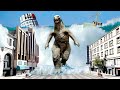 GTA 5 - PLAYING as GODZILLA in a TSUNAMI!