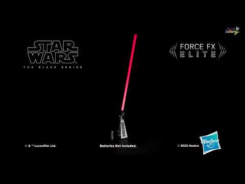 Hasbro Star Wars The Black Series - Miecz świetlny Darth Vader Force FX Elite F3905