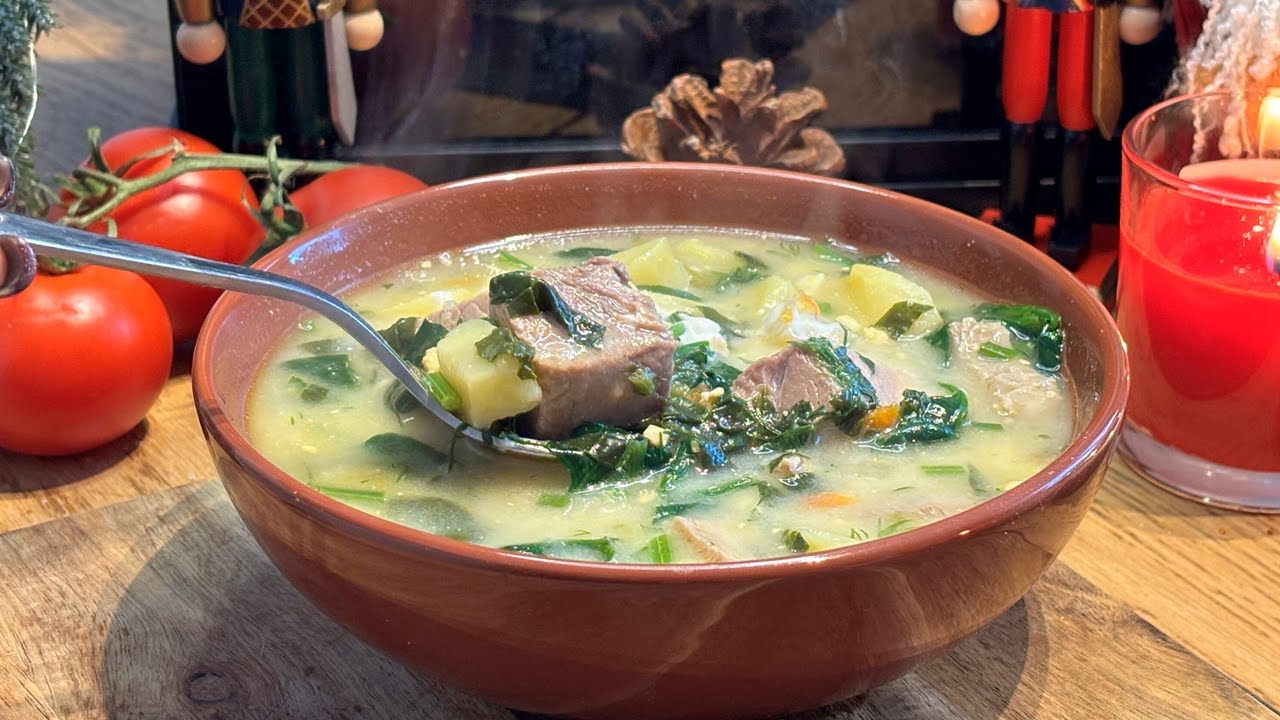 Unvergleichlicher Geschmack und Aroma! „Grüne Suppe“ – das Lieblingsgericht unserer Familie!