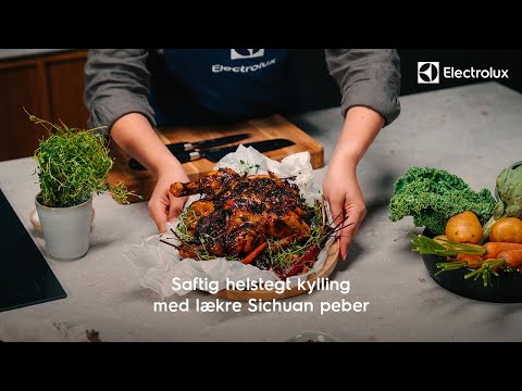 Opskrifter til dampovne — Saftig helstegt kylling med lækre Sichuan peber | Electrolux