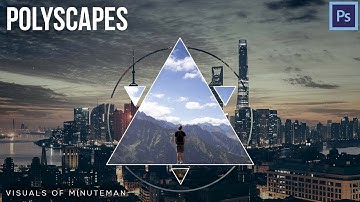 Photoshop Tutorial - How to make Polyscapes