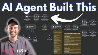 Free AI Agent Automatically Builds AI Agents for YOU in n8n