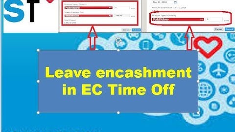 Leave Encashment Configuration : SAP SuccessFactors: Employee Central Time Off