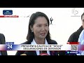 Presidenta Keiko Fujimori califica de "desliz" declaraciones del defensor del pueblo.