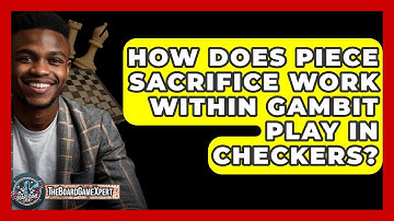 How Does Piece Sacrifice Work Within Gambit Play In Checkers? - The Board Game Xpert