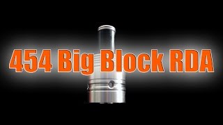 454 Big Block RDA Clone Review and Coil Installation | VAPEFOG