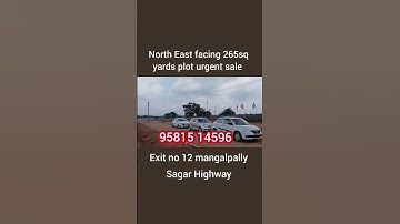 Prime Residential Plots near ORR Exit 12, Mangalpally | HMDA & RERA Approved 95815 14596