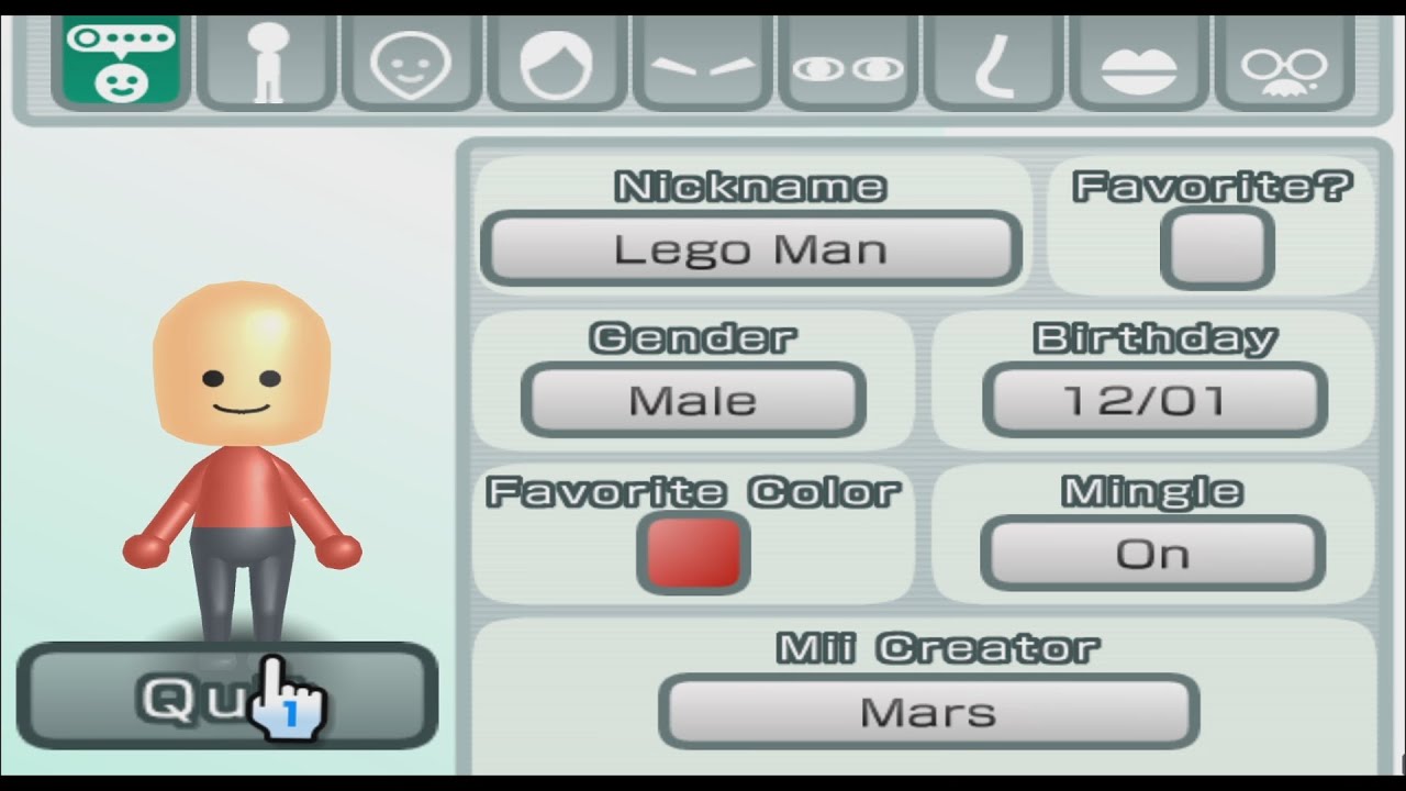 Lego Man - LEGO - Mii 2132 - YouTube