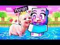 Playing As A HELPFUL HUMAN HEAD SEA MONSTER In Minecraft!