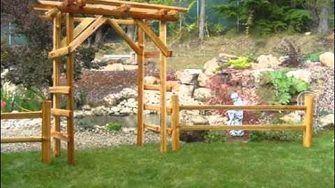 Split Rail Fence Gate Design Collection