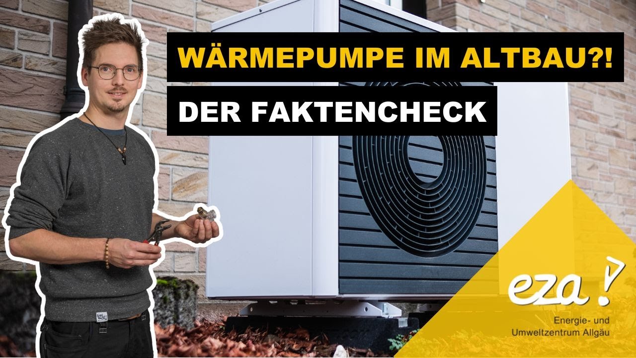 Faktencheck: Wärmepumpe im Altbau