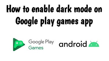 How to enable dark mode on google play games app/How to disable dark mode on google play game/Hindi