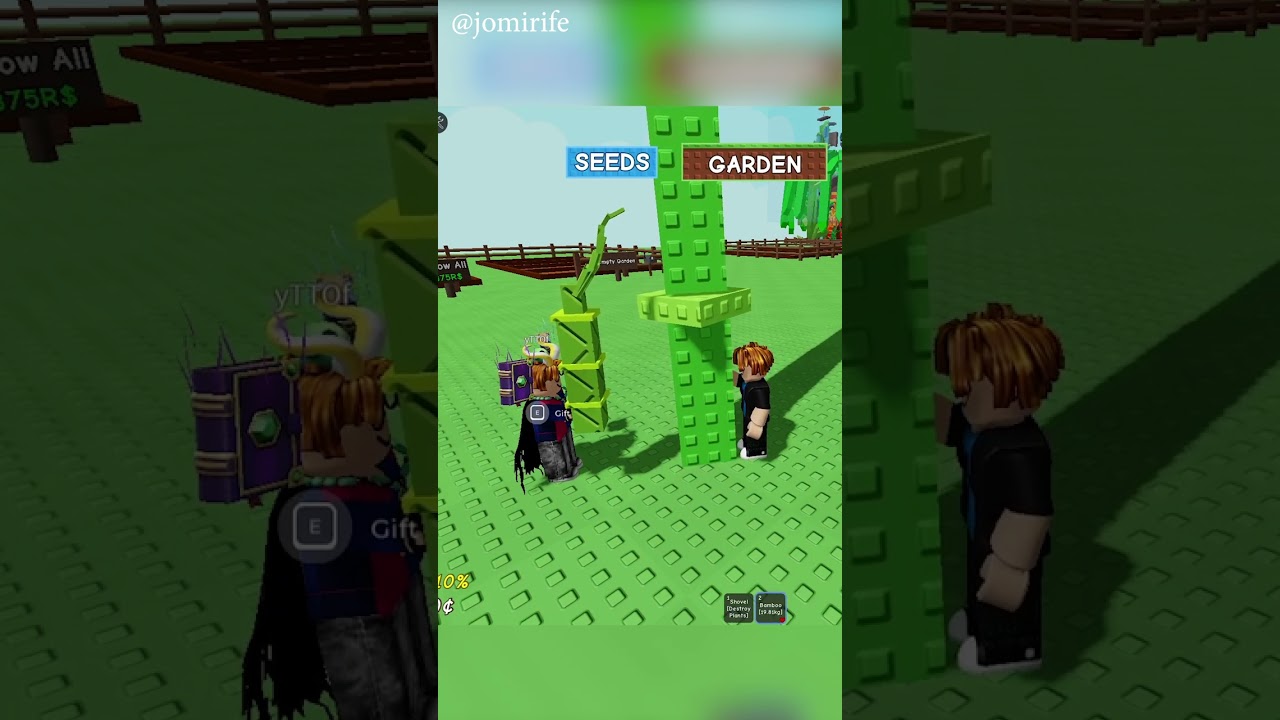 ⁣“That’s not a knife, this is a knife” – Crocodile Dundee no Grow a Garden ROBLOX 🌶️