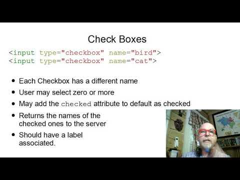 HTML12C - Radio Buttons, Checkboxes, and Select