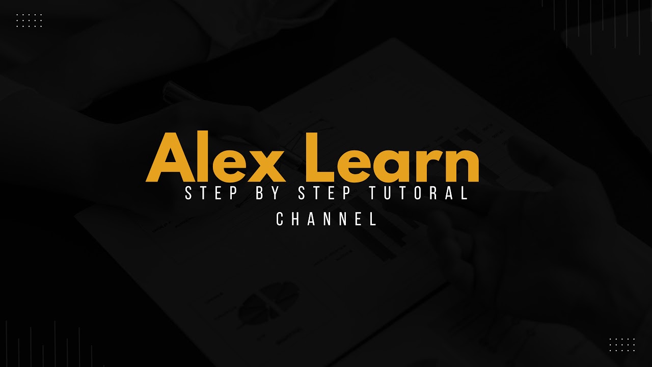 AlexLearn Live Stream - YouTube