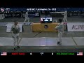B2 - Vet 60 Men's Saber  - T8/T4 - ( Runyan v Becker ) -April NAC - Los Angleses, CA - 2025