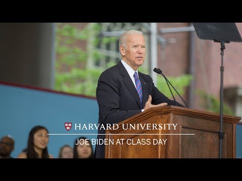 Vice President Joe Biden: Class Day Speech | Harvard Commencement 2017 thumbnail