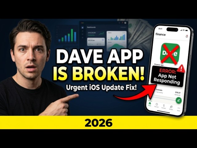 iPhone - Dave Dave App iOS Update Broke It Fix 2026 - YouTube