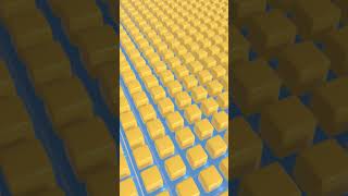 Infinite Cube Layers Loop  #asmr #blender #3danimation