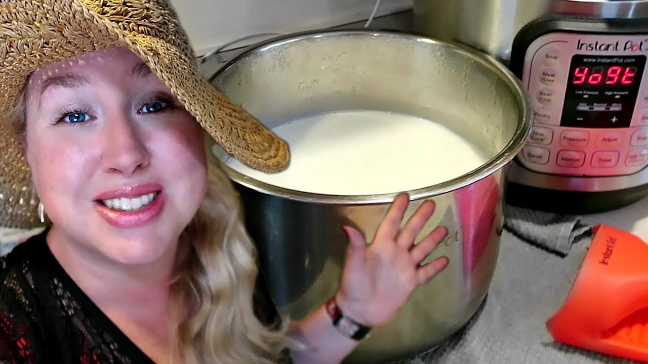 coconut yogurt recipe for instant pot 💕How to Make INSTANT POT YOGURT and SLOW COOKER YOGURT!!!