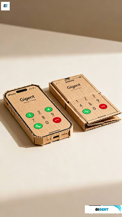 Unique Cardboar Phone Samsung , Iphone Incoming call 1  #fakecall #smartphone #ringtone
