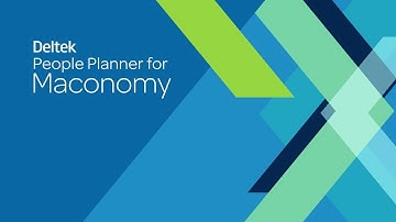 Deltek People Planner for Maconomy
