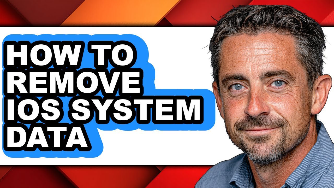 How to Remove Ios System Data (only Way) - YouTube